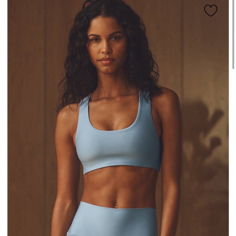 Alo Yoga Celestial Blue Set - Sz Large in both